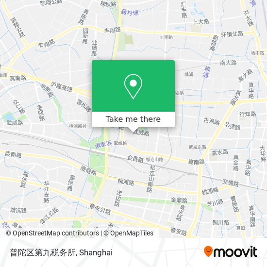 普陀区第九税务所 map