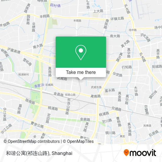 和谐公寓(祁连山路) map