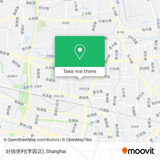 好德便利(李园店) map