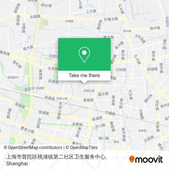 上海市普陀区桃浦镇第二社区卫生服务中心 map