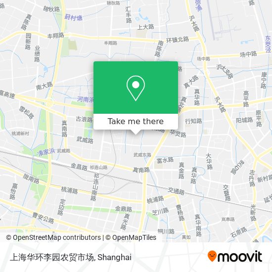 上海华环李园农贸市场 map