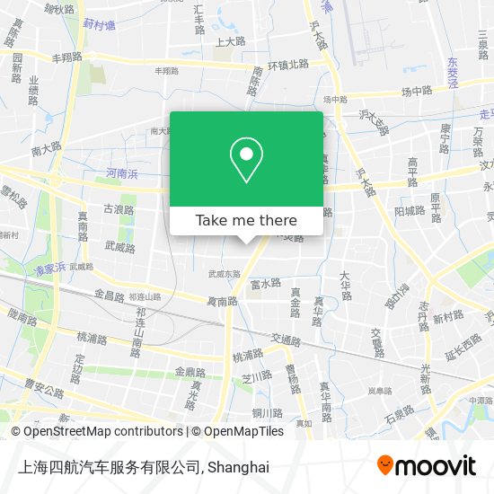 上海四航汽车服务有限公司 map
