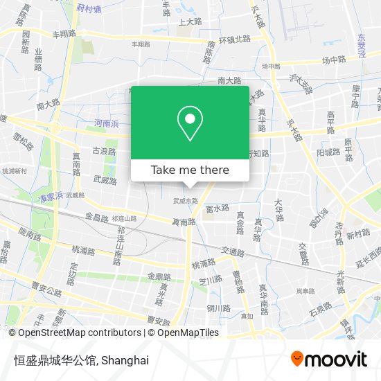 恒盛鼎城华公馆 map