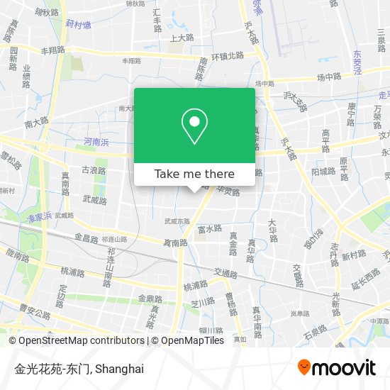 金光花苑-东门 map