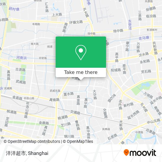 洋洋超市 map