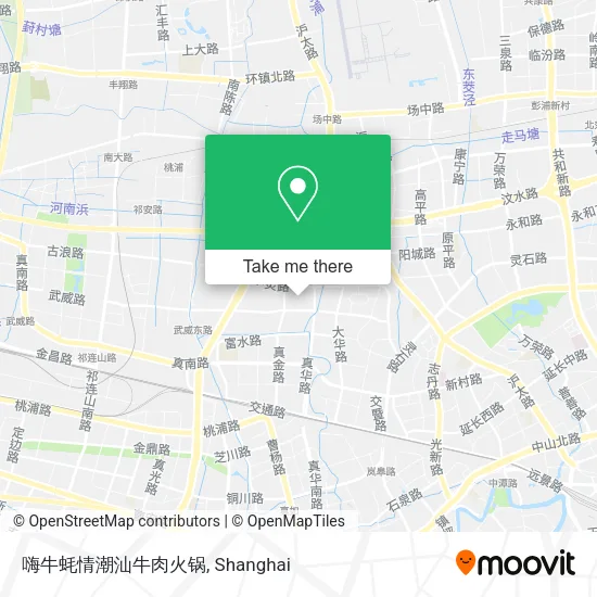 嗨牛蚝情潮汕牛肉火锅 map