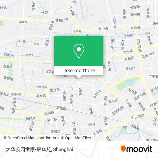 大华公园世家-康华苑 map