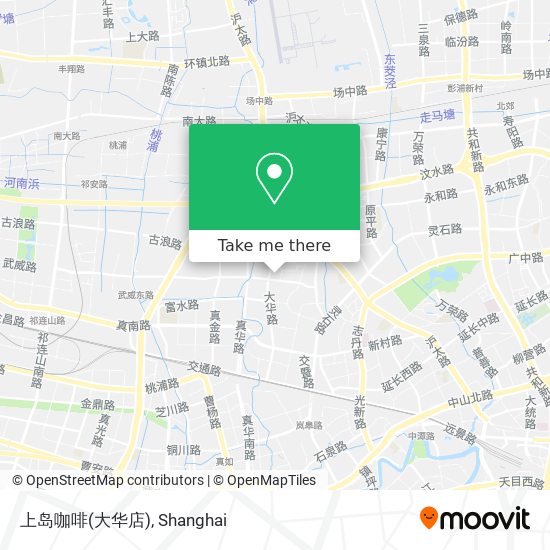 上岛咖啡(大华店) map