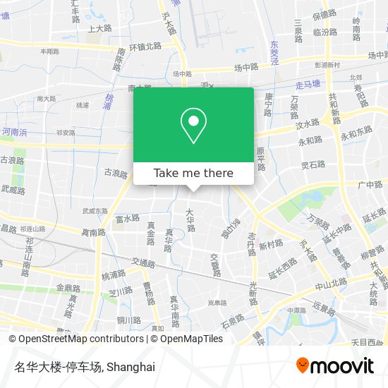 名华大楼-停车场 map