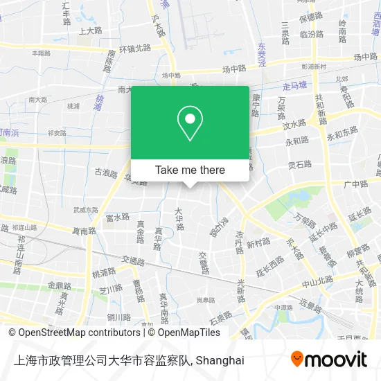 上海市政管理公司大华市容监察队 map