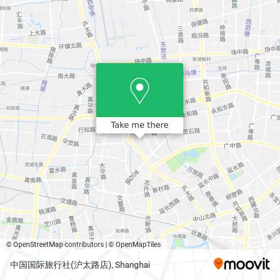 中国国际旅行社(沪太路店) map