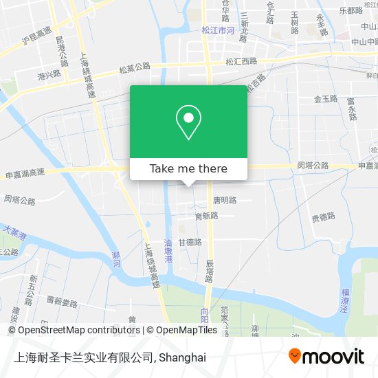 上海耐圣卡兰实业有限公司 map