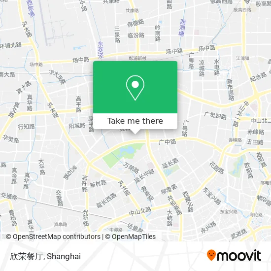 欣荣餐厅 map