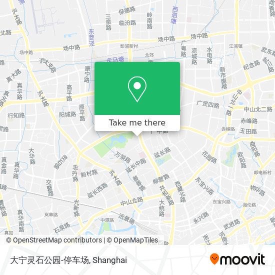 大宁灵石公园-停车场 map