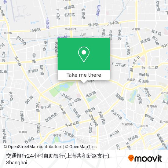 交通银行24小时自助银行(上海共和新路支行) map
