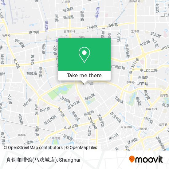 真锅咖啡馆(马戏城店) map