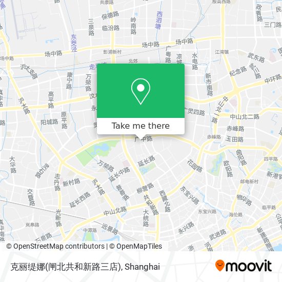 克丽缇娜(闸北共和新路三店) map