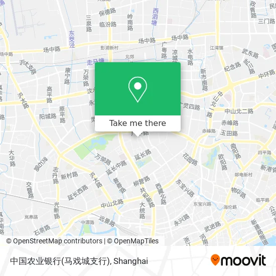 中国农业银行(马戏城支行) map