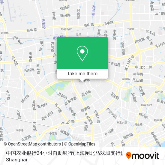 中国农业银行24小时自助银行(上海闸北马戏城支行) map