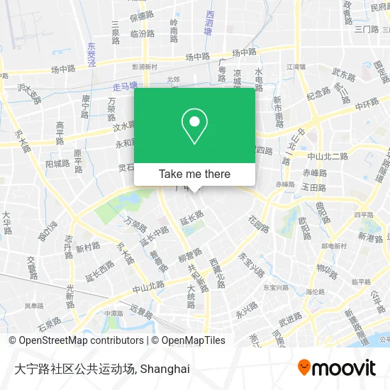 大宁路社区公共运动场 map