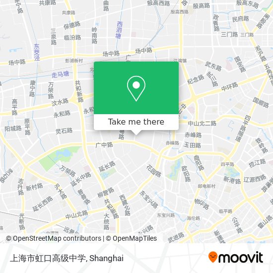 上海市虹口高级中学 map