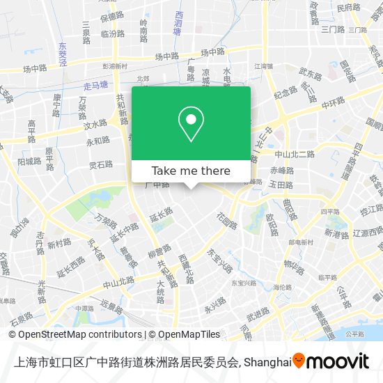 上海市虹口区广中路街道株洲路居民委员会 map