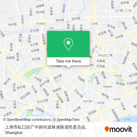 上海市虹口区广中路街道株洲路居民委员会 map