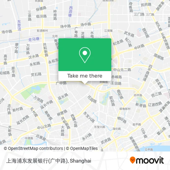 上海浦东发展银行(广中路) map