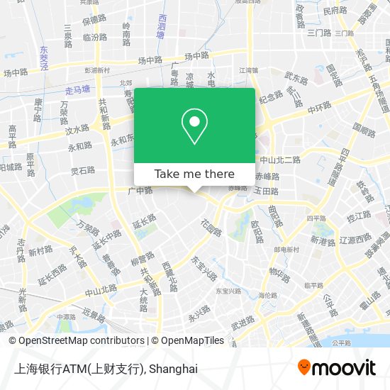 上海银行ATM(上财支行) map