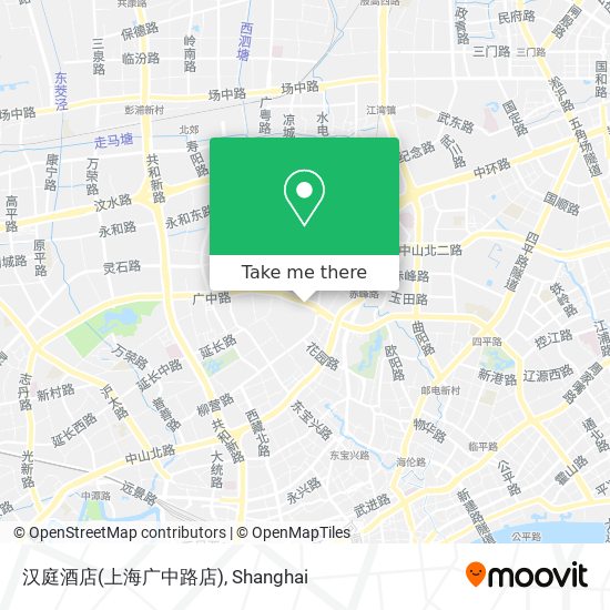 汉庭酒店(上海广中路店) map