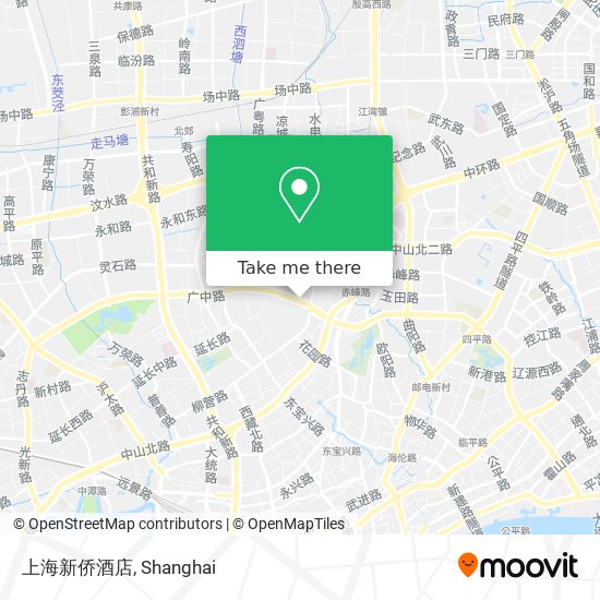 上海新侨酒店 map