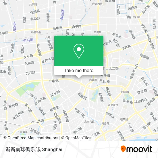 新新桌球俱乐部 map