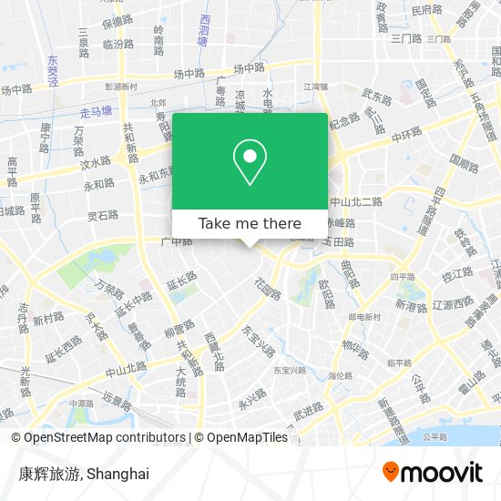 康辉旅游 map