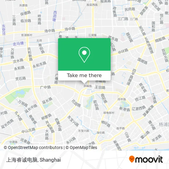 上海睿诚电脑 map