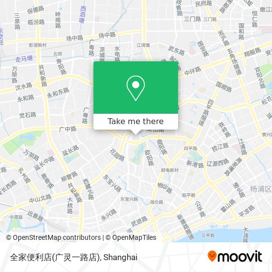 全家便利店(广灵一路店) map