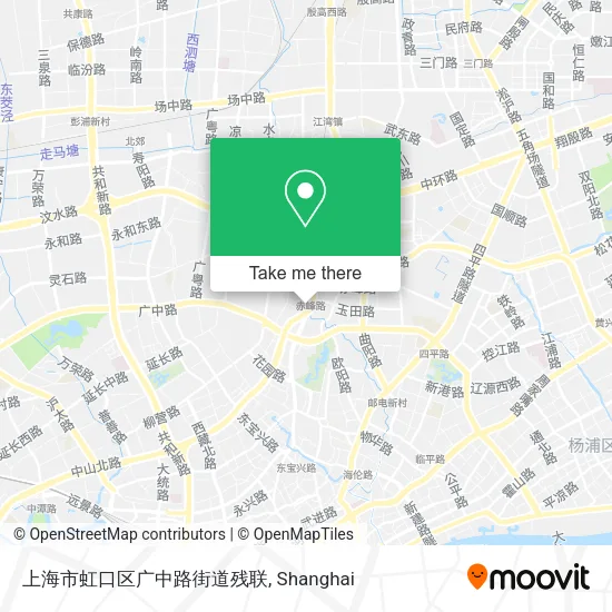 上海市虹口区广中路街道残联 map