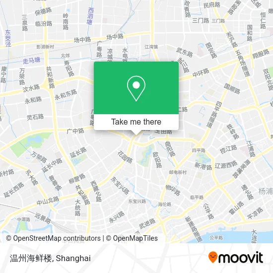 温州海鲜楼 map