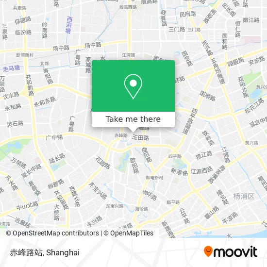 赤峰路站 map