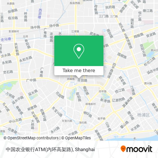 中国农业银行ATM(内环高架路) map