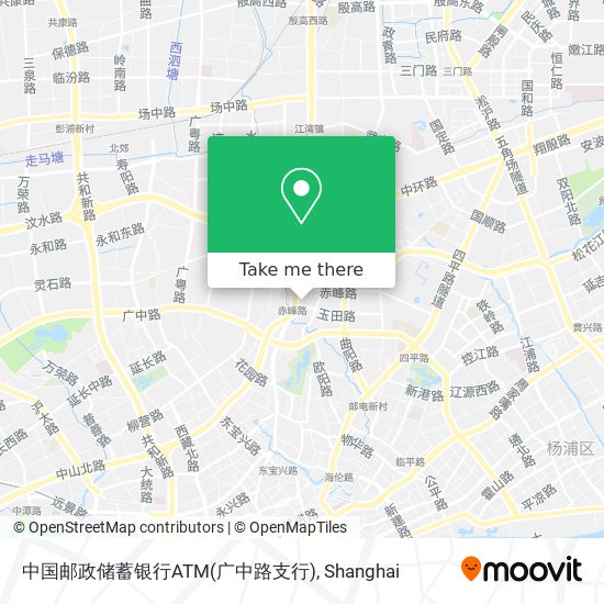中国邮政储蓄银行ATM(广中路支行) map
