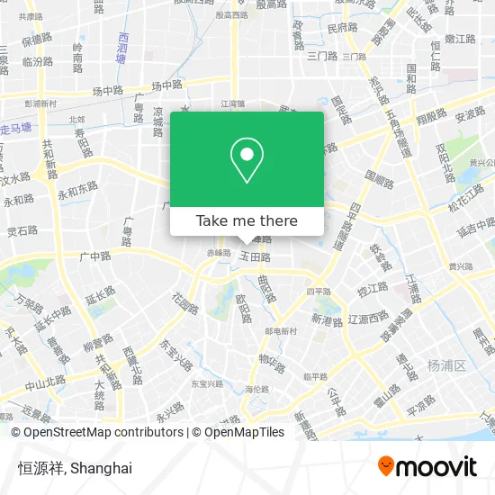 恒源祥 map