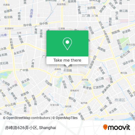 赤峰路626弄小区 map
