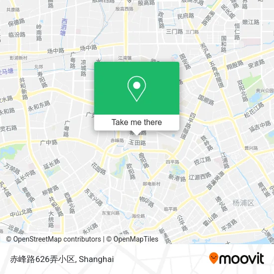 赤峰路626弄小区 map