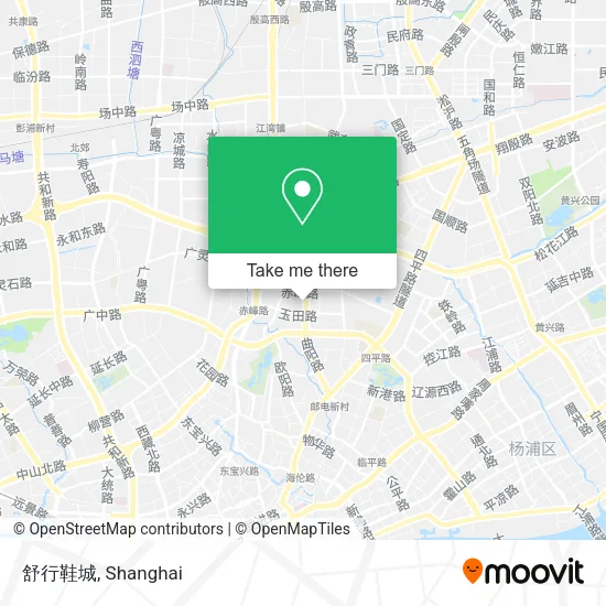 舒行鞋城 map