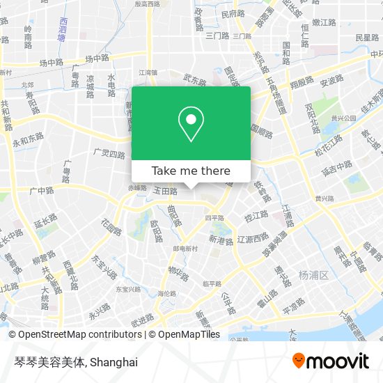琴琴美容美体 map