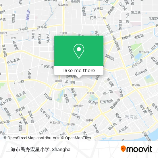 上海市民办宏星小学 map