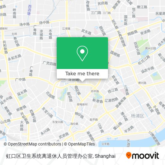 虹口区卫生系统离退休人员管理办公室 map
