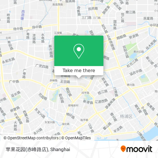 苹果花园(赤峰路店) map