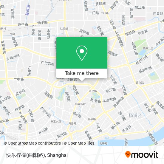 快乐柠檬(曲阳路) map