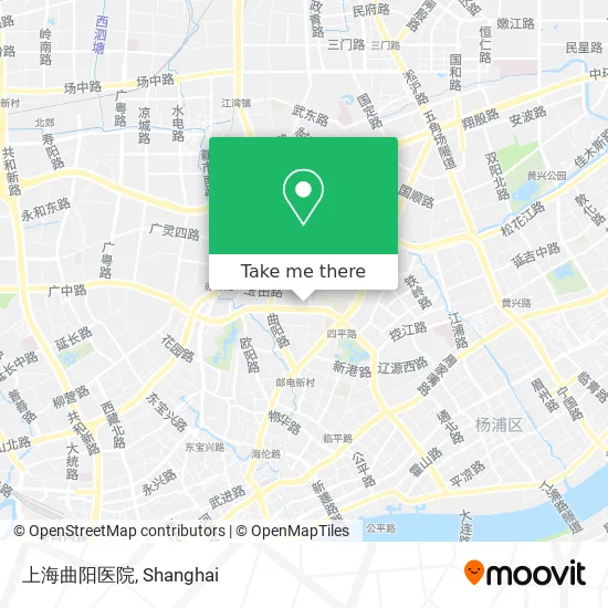 上海曲阳医院 map